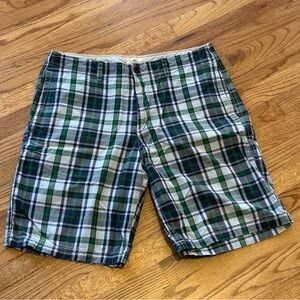 Gap Men’s Relaxed Fit Plaid Shorts size 35